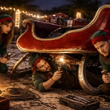 Sáňky Ježíška zůstávají nepojízdné, Vánoční mise v nejistotě