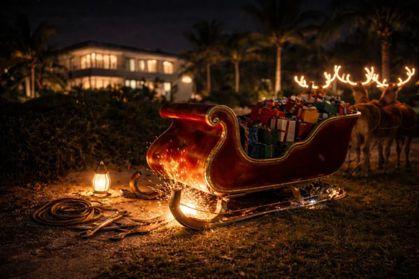 Sáňky Ježíška zůstávají nepojízdné, Vánoční mise v nejistotě